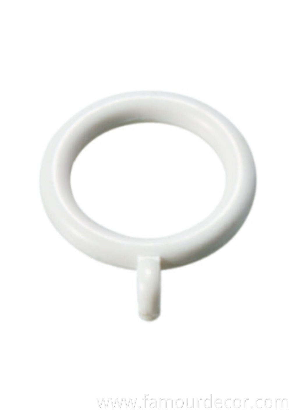 White curtain ring mute accessories wholesale